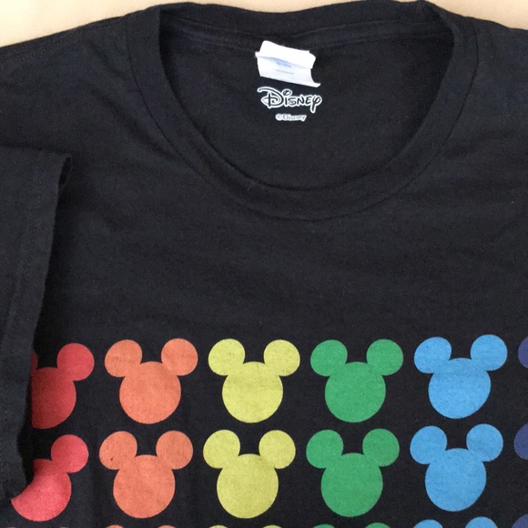 Disney Port & Co XL Mickey colorful repeat T shirt - Picture 11 of 12